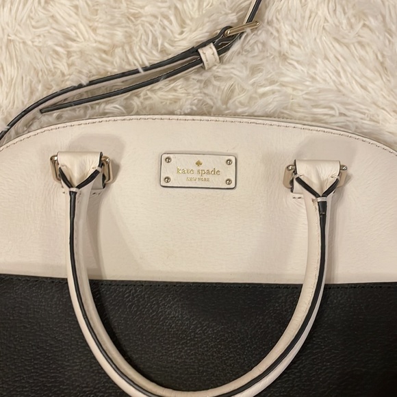 Kate spade black and white bowler bag - Picture 4 of 9